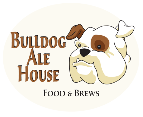 sample redesigned logo for Bulldog Ale House