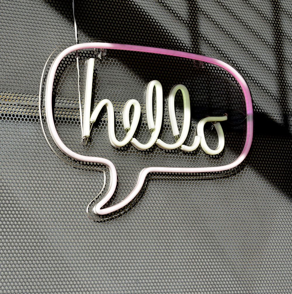 Hello image by Adam Solomon on Unsplash.com