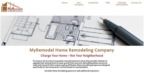 MyOffice website creation project